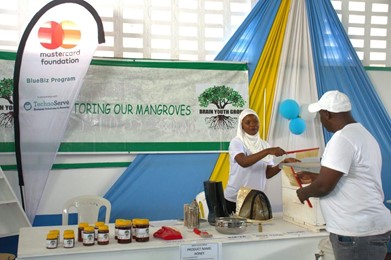 Brain Youth during an exhibition organized by BlueBiz program.jpg